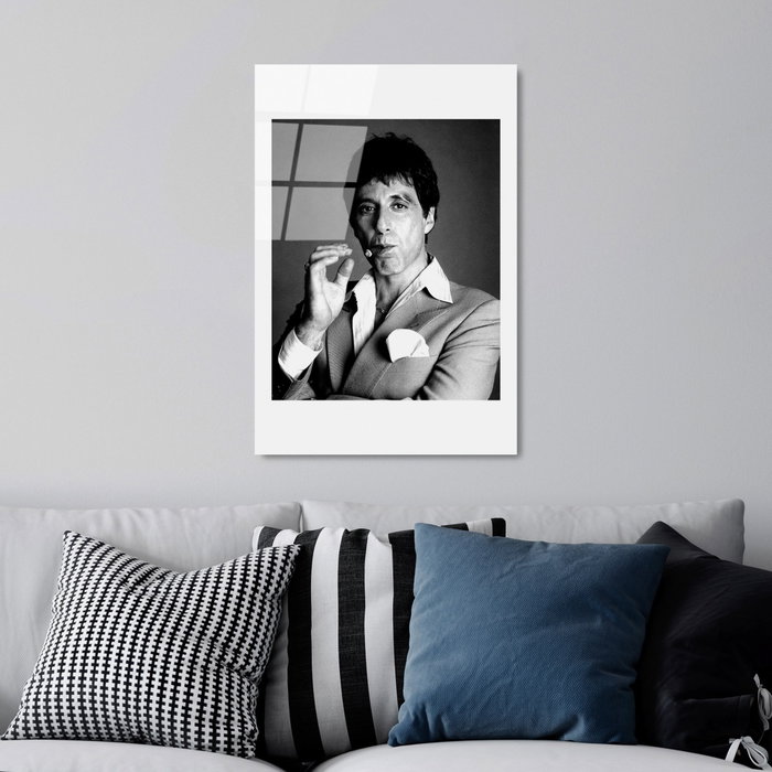Wallity Cuadro Decorativo de Vidrio Templado Multicolor 30 x 45 cm